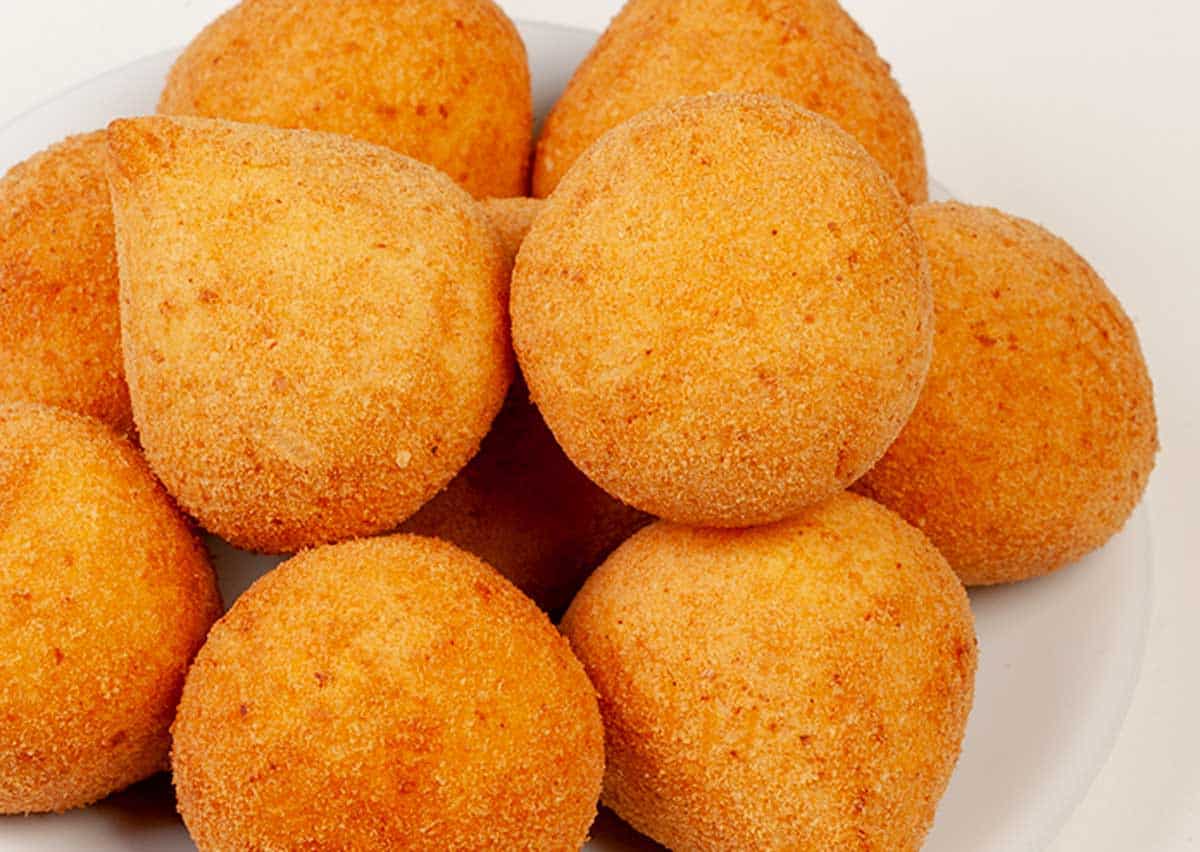 coxinha de mandioca