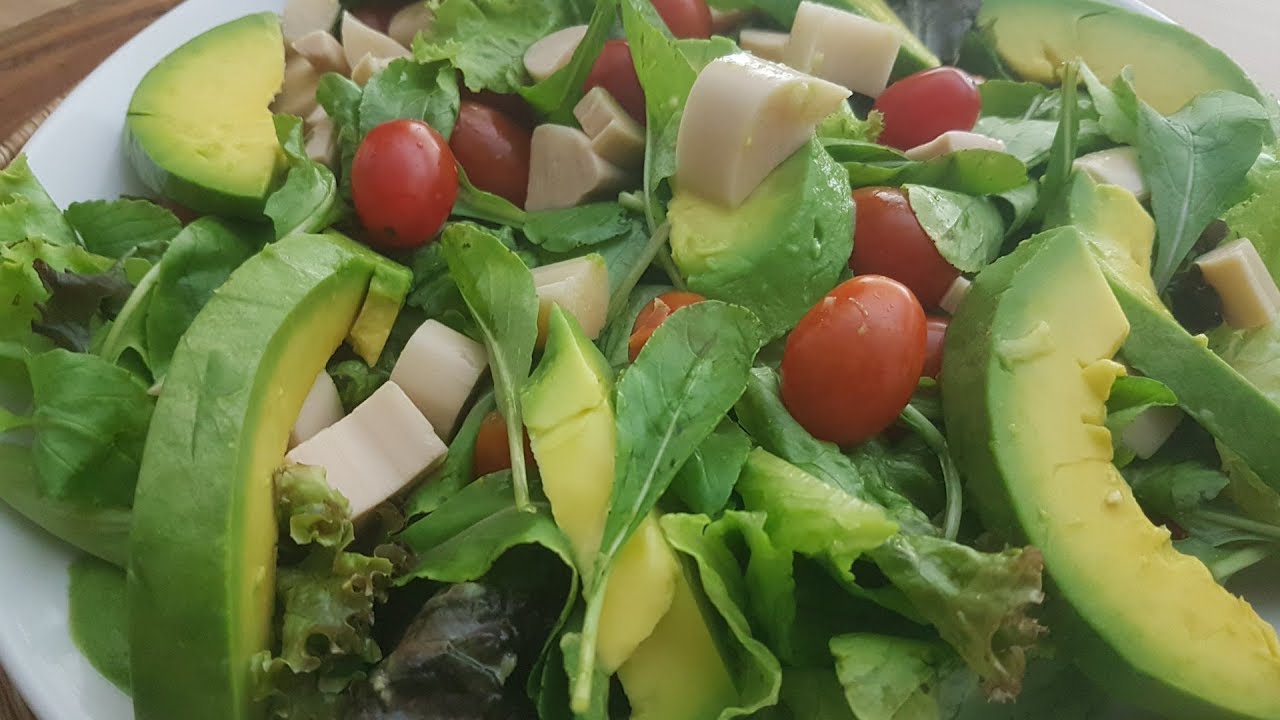 salada de abacate divina