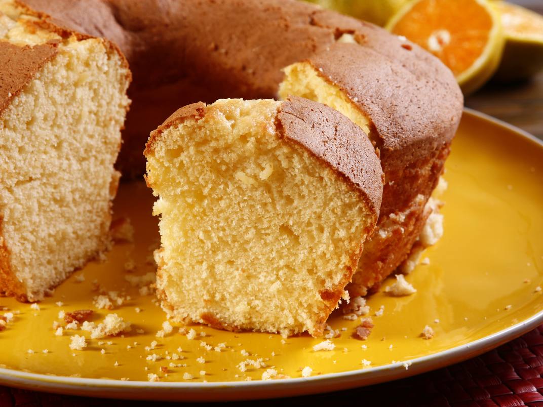 bolo de laranja molhadinho