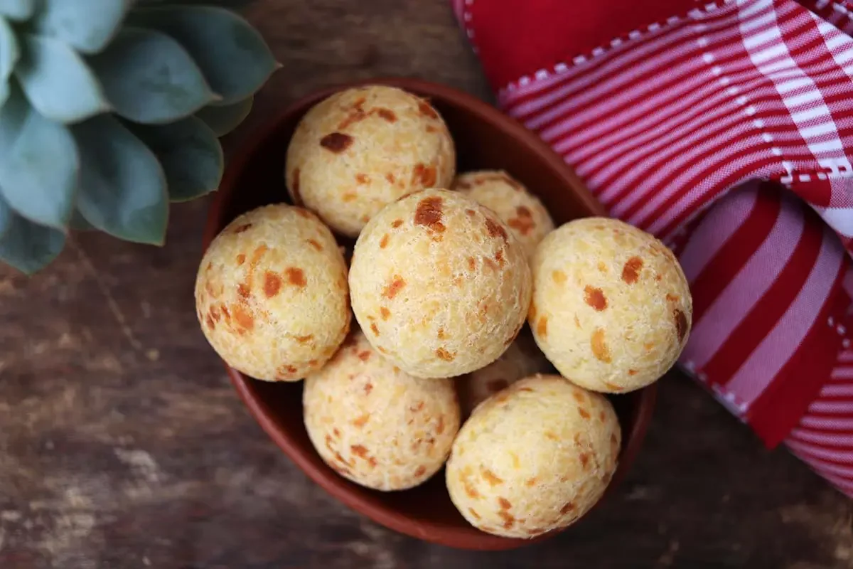 pão de queijo de liquidificador