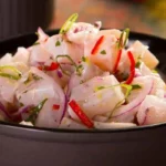 Como fazer um delicioso ceviche com molho tarê