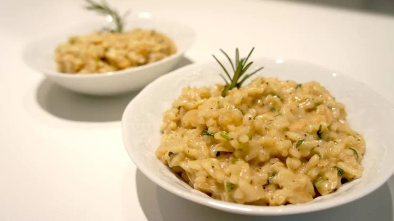 Como preparar um saboroso risoto de queijo brie