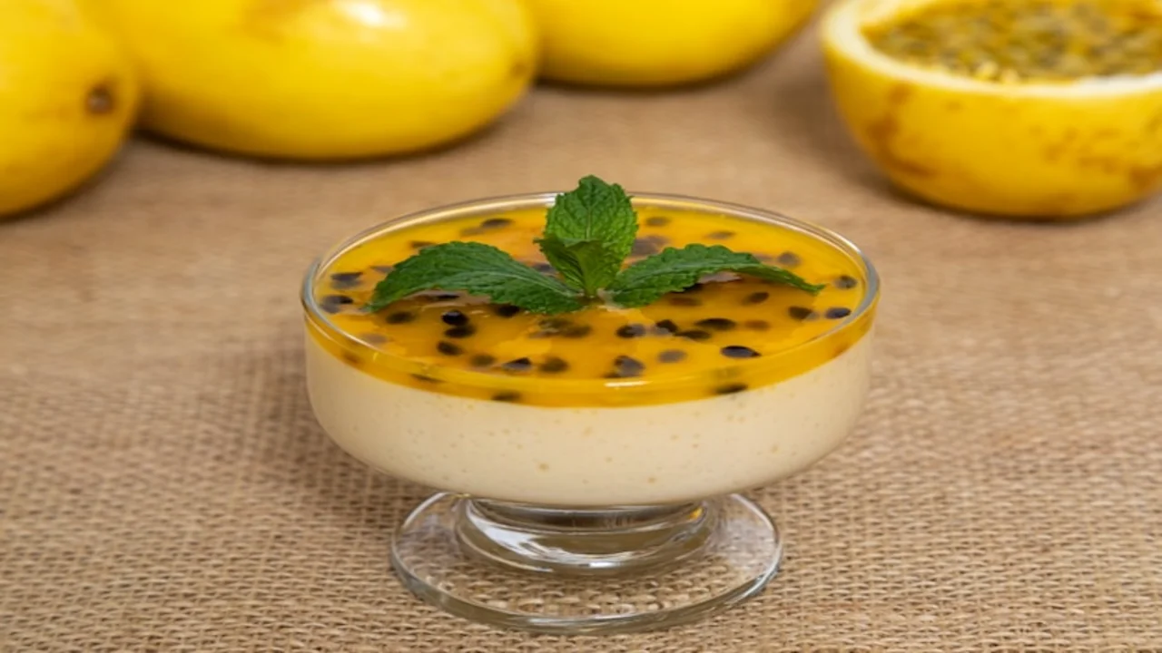 Como fazer um mousse de maracujá sem açúcar com a fruta delicioso